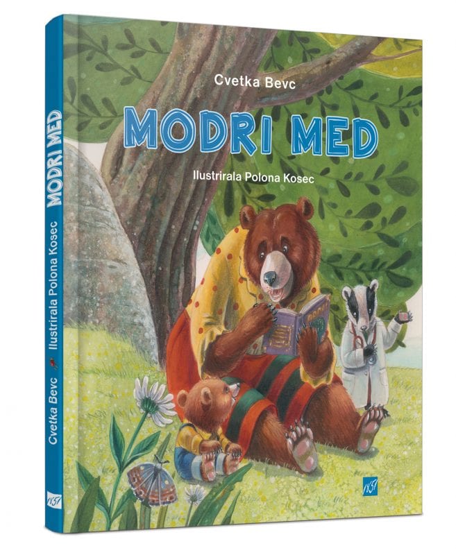 Bevc, Kosec - Modri med_naslovnica_splet MODRI MED