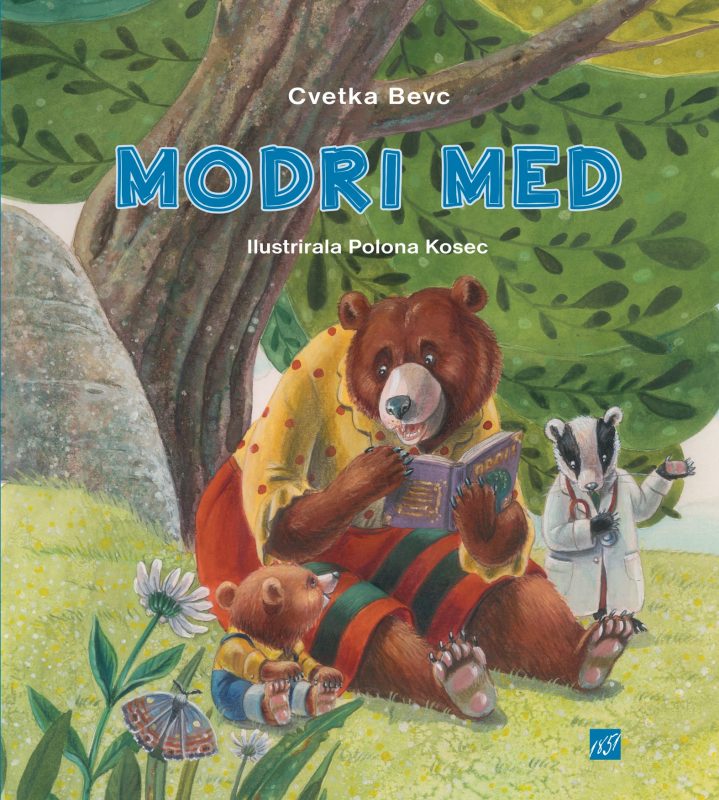Bevc, Kosec - Modri med_naslovnica_splet MODRI MED